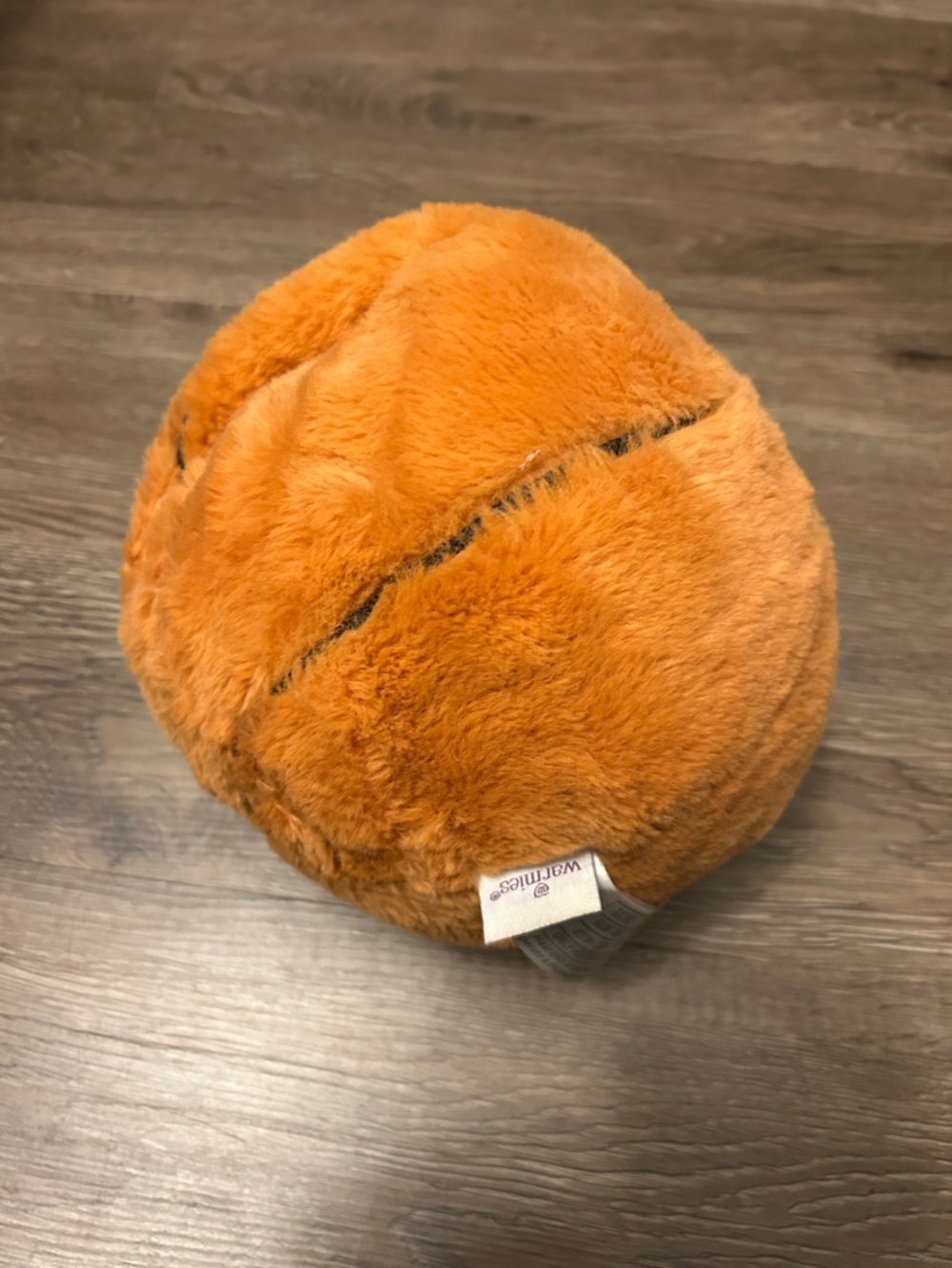 Warmies Orange Plush Comfort Basketball - Soothing Stuffed Toy